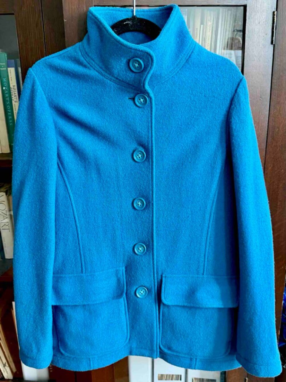 LLBean Vintage Wool Shirt Jacket EUC Women MediumReg.